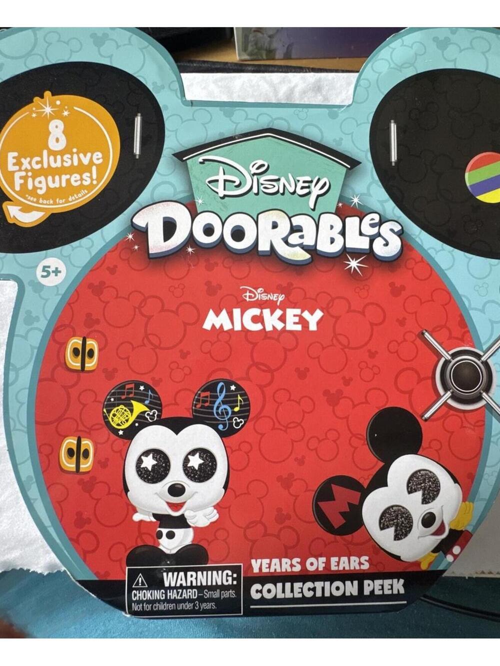 Disney Doorables MICKEY Years Of Ears Collection Peek 8 Exclusive Figures NEW